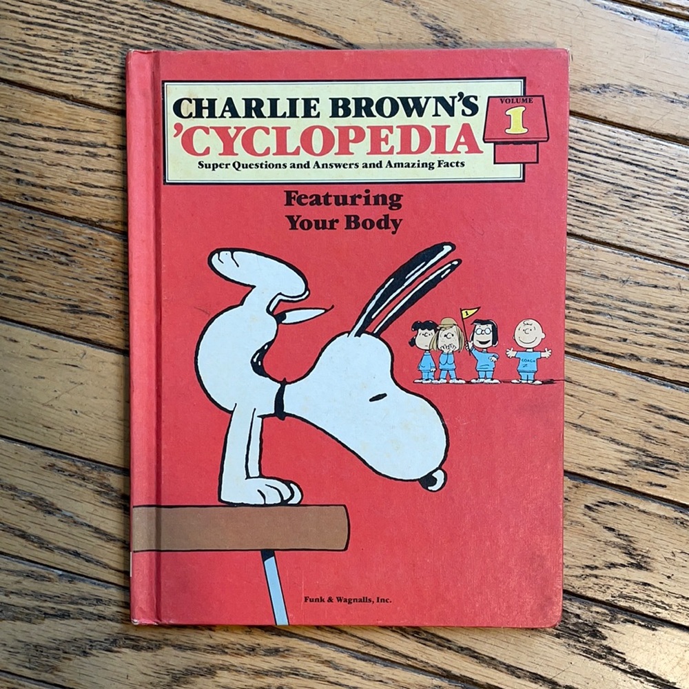 Vintage Charlie Brown ‘Cyclopedia Hardcover Book